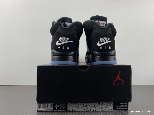 Rep 845035-003 Retro (2016) Metallic 5 Jordan Black 0823